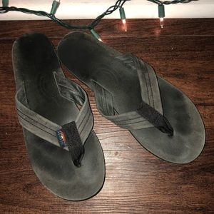 Black Rainbow Sandals